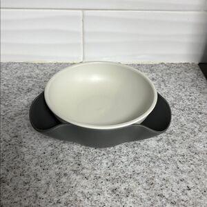 Pistachio Bowl- 2 pc Gray/White